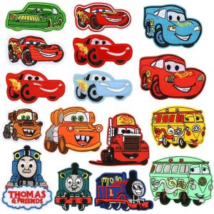 Trahoo-Ecusson A Coudre Enfant, 16 Pièces Patch Vetement, Sticker Vetement Thermocollant, Autocollant Thermocollant Vetement, Piece Thermocollante Garcon Fille, Pour Vestes Jeans Sacs - Neuf