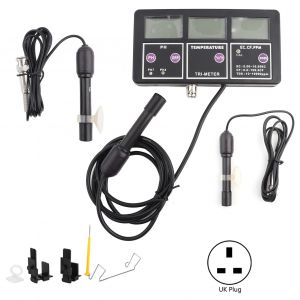 Testeur de qualite de l'eau multiparametre PH-117, instrument de test en ligne, prise UK 220 V - Neuf