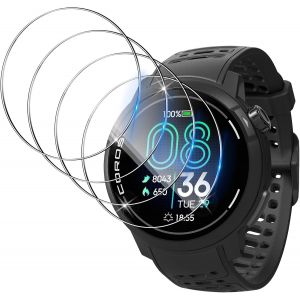 JGD-Protecteur d'&eacute;cran Compatible avec COROS PACE Pro, 2.5D 9H HD Protecteur d'&eacute;cran de Protection en Verre tremp&eacute; Anti-Bulle Anti-Rayures Film de Verre [4 pi&egrave;ces] - Neuf