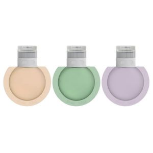 Bouteilles de voyage portables en silicone de grand diam&egrave;tre - Neuf