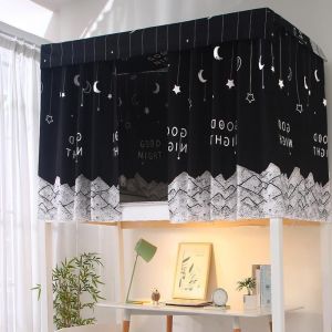 Kalanka-Rideau Pour Lit Superposés Rideau Ombrage Occultant Mezzanine Dortoir Tente De Lit Couvre-Lits Baldaquin Moustiques Cabane Ciel De Lits Tentation Couchette Étudiants Collèges Draperies - Neuf