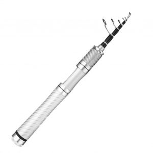 Canne Telescopique Canne A Peche Retractable Pour Lancer Des Appats, Canne De Voyage Legere - Neuf