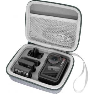 &Eacute;tui de transport pour DJI Osmo Action 5 Pro,sac compact portable pour DJI Action 4/3,&eacute;tui de rangement &eacute;tanche pour accessoires DJI Action (taille moyenne) - Neuf