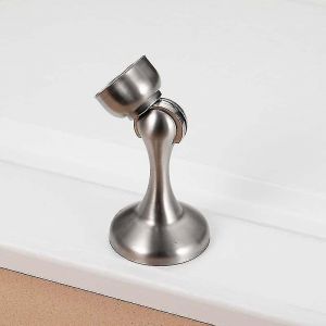 But&eacute;e de porte magn&eacute;tique en acier inoxydable 201, sans per&ccedil;age (2 pi&egrave;ces, argent). - Neuf