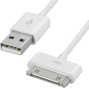 Câble 30 Pin vers USB 1M Charge et Transfert de données pour IPhone 3/4/4s iPad - Neuf