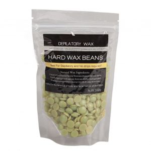 Cire Dure Depilatoire Sans Bande Pour Les Bras Et Les Jambes, Sachet De 100 G (The Vert) - Neuf