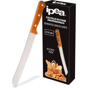 Oayew-Couteau &Agrave; Pain Professionnel Avec Lame Dentel&eacute;e En Acier Inoxydable &iquest; Couteau Tranchant Multi-Usages Pour Couper Le Pain, Les Petits Pains, Les Fruits Avec Une Coupe Pr&eacute;cise &iquest; 33 Cm - Neuf