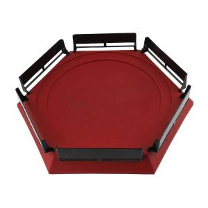 Arène de combat Burst Battle Top, stade de combat épais et détachable pour toupies de combat Burst, jouet rouge 215 g - Neuf
