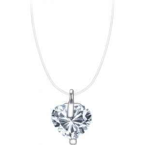 Kalanka-Pendentif Perle Colliers Femme Nylon Invisible Collier Fil Transparent Bijoux Simples Et &Eacute;l&eacute;gants Pour Femme - Neuf