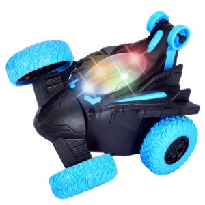 Camion-benne &eacute;lectrique avec cascades et musique - Noir - Neuf