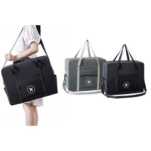 Lot de 2 sacs de voyage l&eacute;gers, parfaits comme bagage cabine, pour la salle de sport, les week-ends et les courts s&eacute;jours. - Neuf