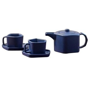 1: 12 / 1: 6 &Eacute;chelle Th&eacute;i&egrave;re En Alliage Miniature Avec Tasse Et Soucoupe Ustensiles De Cuisine Pour Ob11 Blyth Toy, Blue,L - Neuf