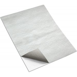 KALANKA-COKACA Film d'aluminium ultra épais extra résistant, film isolant pour chauffage composé d'un tissu à haute teneur en silicate, tapis de protection thermique autocollant adapté pour film d'is - Neuf