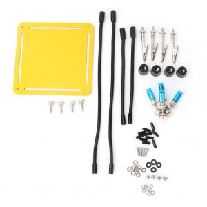 Support de circuit imprime mobile, main d'aide, 4 bras flexibles, reparation de bijoux avec pilier - Neuf