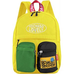 CHECARZHN--NO1-Sac À Dos Élégant Pour Enfants, Sac A Dos Maternelle Avec Plusieurs Poches, Cartable Pour Garçons Fille De 2 À 5 Ans - Neuf