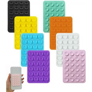 8 Couleurs Ventouse Silicone Telephone, Coque Ventouse, Silicone Ventouse T&eacute;l&eacute;phone, Ventouse Telephone, Multi Usages Adh&eacute;sif Pour Coque T&eacute;l&eacute;phone &Agrave; Ventouse Support &Agrave; Ventouse T&eacute;l&eacute;phone[Z395] - Neuf