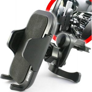 Support T&eacute;l&eacute;phone Voiture Grille Aeration Verticale Horizontale Smartphone Universel p.e. Compatible avec Samsung S25 S24 S23 A56 A55 A36 A26 pour iPhone 17 16 15 14 13 FE Plus Ultra Lite Pro - Neuf