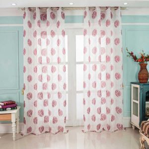 Paire De Voilages "Coquillages - Neuf