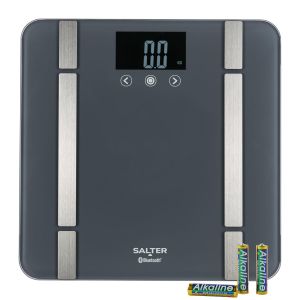 Sa00432feu6 Balance Intelligente De Salle De Bains, 200 Kg Max., Mesure Poids, Masse Graisseuse/Hydrique/Musculaire/Osseuse, Imc Et Tmb, 8 Utilisateurs, Connexion Health App, Noir - Neuf