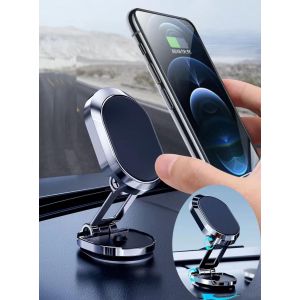 Car Phone Holder, Magnetic Car Phone Holder, Universal Car Holder For Iphone, Android And Smartphone - Neuf