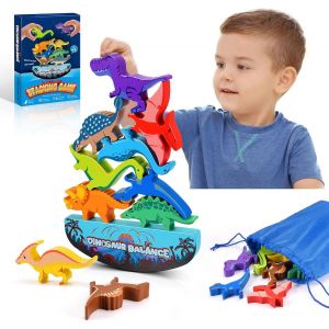 Dinosaur Toy 3-6 Years-Boys Gift,Children's Game,Smart Games Montessori - Neuf