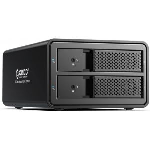 CHECARZHN--NO1-Boîtier Externe De 2 Disque Dur, Aluminium Usb 3.0 A Sata Stations D'Accueil Pour Disque Dur 3,5 Pouces Jusqu'À 20 To, Compatible Avec Macos Et Windows (9528U3) - Neuf