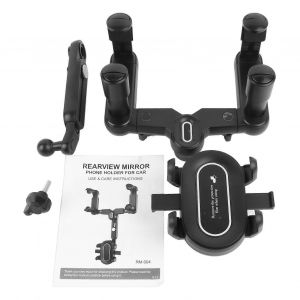 Support De T&eacute;l&eacute;phone Portable Pour R&eacute;troviseur,Navigation Gps,Enregistreur,Support De Suspension,Clip R&eacute;flecteur - Neuf