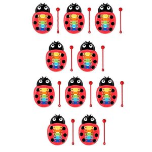 Puzzle insecte coccinelle main instrument de percussion - Neuf