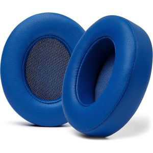 KAL-Coussinets Pour Beats Studio 2 & 3 (B0501, B0500) Avec Et Sans Fil Par Wicked Cushions | Ne Convient Pas À Beats Solo | Cuir Pu Souple, Mousse Améliorée Et Adhésif Plus Résistant | Blue - Neuf