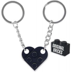 Kal-Porte-Clés Pour Couples Originaux | Briques Authentiques | Crémaillère Nouvelle Maison | Briques De Construction Originales | Idée Saint Valentin Anniversaire Voiture Puzzle - Neuf