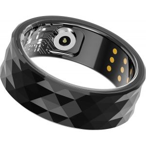 Bague Intelligente Android Pour Homme Et Femme - Suivi De Fitness - Bague Intelligente Ios - Suivi Du Sommeil - Anneau De Fitness - Tracker De Santé - Podomètre - Calories - Or - Neuf