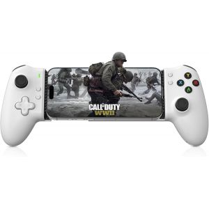 Manette de jeu Z331 pour iPhone 15/16 et Android, manette de jeu mobile USB C avec joystick et gâchette à effet Hall, manette sans fil pour PC, Xbox, Steam, Switch, smartphone - Neuf