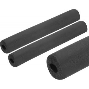 KALANKA-2Pcs 10"" Tuyau Isolation Isolant Tuyau Tube Extérieur Tuyau Calorifuge 13mm(1/2 Pouce) ID 43mm OD Tube en Mousse pour Support de Poignée, Noir - Neuf
