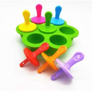 Moules &Agrave; Gla&ccedil;ons En Silicone,Moules &Agrave; Glace,Moules R&eacute;utilisables Pour Enfants A - Neuf