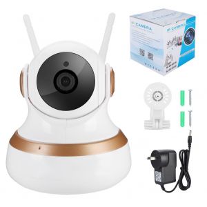Camera de surveillance domestique WiFi HD 720P Golden, moniteur pour bebe, AU 100-240 V - Neuf