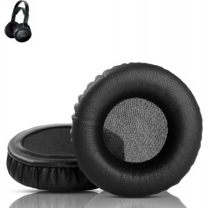 KAL-Coussinets D'Oreille De Rechange Prime Compatibles Avec Les Casques Sony Mdr-Rf865Rk Mdr-Rf865R (Cuir Protéiné/Mousse À Mémoire De Forme) - Neuf
