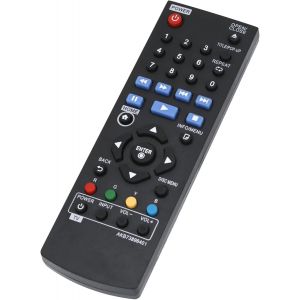 AKB73896401 Remplacement de la télécommande Convient pour LG Lecteur DVD Blu-Ray BPM25 BP135 BP300 BP335W BP340 BP155 BP350 BPM35 - Neuf
