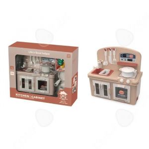 Cuisine enfant 16,5 x 16,5 x 7 cm avec fonction de sortie d'eau &eacute;lectrique cuisine jouet dr&ocirc;le Jouets de cuisine pour enfants - Neuf