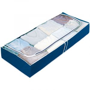 Unterbett-Kommode Air Vlies/Kunststoff 103x45x16cm Blau - Neuf
