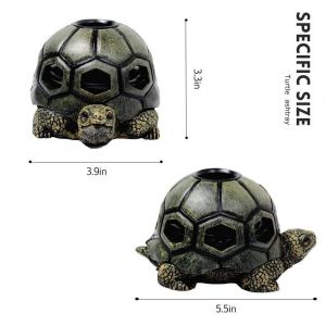 Cendriers tortue pour cigarettes Cendrier mignon pour la maison et l'extérieur - Neuf