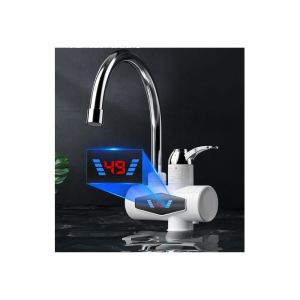 Robinet de cuisine électrique instantané chaud et froid à double usage, petit trésor de cuisine, chauffage rapide en trois secondes, robinet d'eau chaude rapide A - Neuf