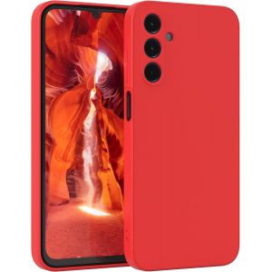 SJZG-- Housse En Silicone Pour Galaxy A15 Housse Souple Antichoc Housse Pour Portable Avec Protection Pour Appareil Photo Fines Premium Protection Cover Tpu Phone Bumper En Rouge - Neuf