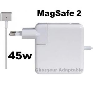 Chargeur Alimentation DE REMPLACEMENT MacBook A1405 A1330 A1370 - Magsafe 2 45W . - Neuf