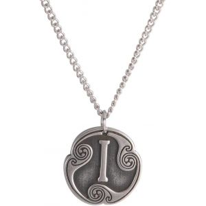 Kal-Collier Avec Pendentif En Forme De 24 Runes - Talisman Viking - Asatru - Pendentif Pa&iuml;en Wiccan - Style Vintage Nordique - Pour Homme Et Femme - Neuf