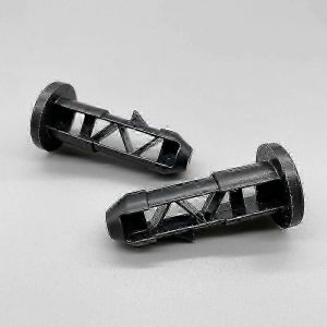 6pcs goupilles de charni&egrave;re de couvercle de poubelle &agrave; roulettes,plastique noir pour poubelle &agrave; roulettes ext&eacute;rieure 240L - Neuf