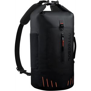 Asfasfq-Sac Etanche Amélioré 45l 40l 30l 20l Waterproof Sac Étanche Dry Bag Avec Épaulette¿Parfait Pour Le Paddle Kayak Canoë Camping Pêche Natation Rafting - Neuf