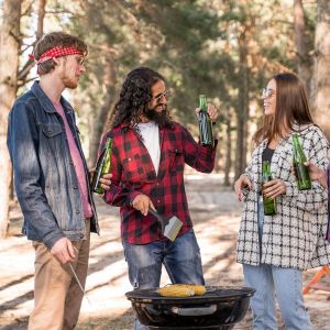 SUBZONAL-Lot de 2 pinceaux de cuisson extra larges en silicone - 10 cm - R&eacute;sistants &agrave; la chaleur - Pour la cuisson, le barbecue, la cuisine, la sauce, le beurre, l'huile et les marinades (gris) - Neuf