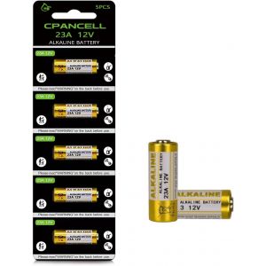 Lot de 5 piles alcalines A23 23 A 12 V MN21/23 L1028f 12 V - Neuf