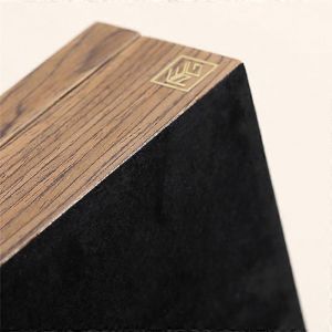 Bijoux En Bois Flip Organisateur Boîte Bijoux Rangement Cadeau Vitrine Montre Boucles D'oreilles Bague Porte Bijou - Neuf