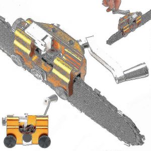 Aff&ucirc;teur De Tron&ccedil;onneuse Manuel, Gabarit D'aff&ucirc;tage Portable Pour Tron&ccedil;onneuses - Neuf